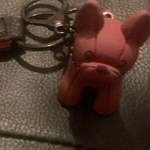 NWOT brown boom fog‎ keychain/bagcharm